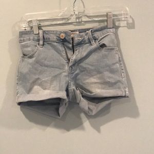 Pacsun light wash shorts